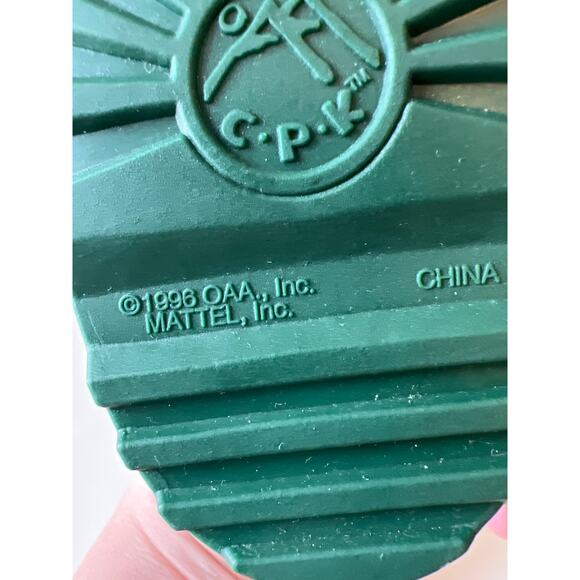 Cabbage Patch Kids Army Green and Brown Hiking Boots 1996 Mattel CPK - Picture 5 of 7